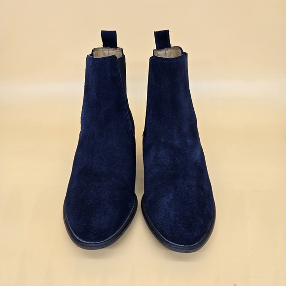 Hunter Original Refined Water Resistant Chelsea Suede Ankle Boots Women's Size 7 - Picture 2 of 9